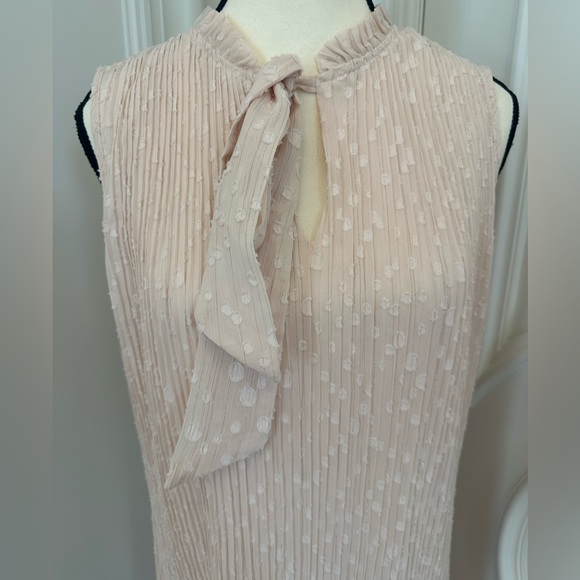 Nanette Lepore Pink Sleeveless Bow Tie Dress (Size 4) - Picture 3 of 7